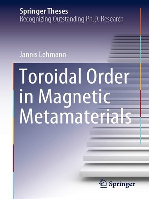 cover image of Toroidal Order in Magnetic Metamaterials